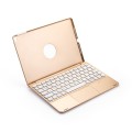 Podświetlana Klawiatura TouchPad iPad 9.7 2017/18 złota
