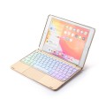 Podświetlana Klawiatura TouchPad iPad 9.7 2017/18 złota