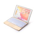 Podświetlana Klawiatura TouchPad iPad 9.7 2017/18 złota