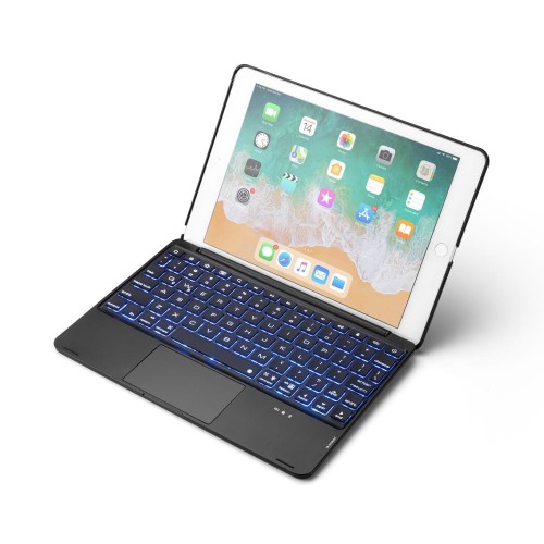 Podświetlana Klawiatura TouchPad iPad 9.7 2017/18 czarna