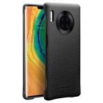 Skórzane Etui Plecki QIALINO do Huawei Mate 30 Pro czarne