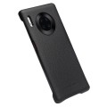 Skórzane Etui Plecki QIALINO do Huawei Mate 30 Pro czarne