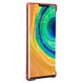 Skórzane Etui Plecki QIALINO do Huawei Mate 30 Pro pomarańczowe