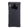 Skórzane Etui Plecki QIALINO do Huawei Mate 30 Pro granatowe