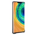 Skórzane Etui Plecki QIALINO do Huawei Mate 30 Pro granatowe