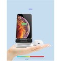 Aluminiowy Stojak Ładowarka Bezprzewodowa do Apple iPhone AirPods Pro szara