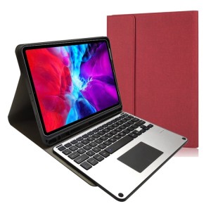 Etui Pokrowiec Klawiatura TouchPad iPad Pro 11 2020 / 2018 czerwona