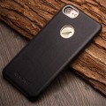 Skórzane Etui Plecki Obudowa QIALINO iPhone SE 2020 czarne