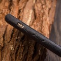 Skórzane Etui Plecki Obudowa QIALINO iPhone SE 2020 czarne