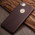 Skórzane Etui Plecki Obudowa QIALINO iPhone SE 2020 brązowe