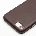 Skórzane Etui Plecki Obudowa QIALINO iPhone SE 2020 brązowe ciemne