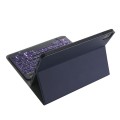 Etui Podświetlana Klawiatura Pen Slot do iPad Pro 11 2020 granatowa