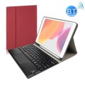 Etui Klawiatura TouchPad do iPad 10.2 2019 czerwona
