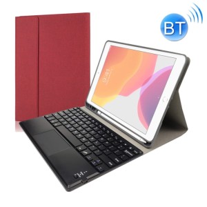 Etui Klawiatura TouchPad do iPad 10.2 7/8/9 czerwona