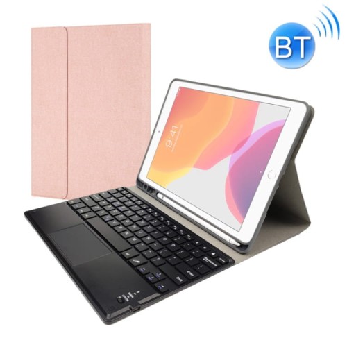 Etui Klawiatura TouchPad do iPad 10.2 2019 różowa