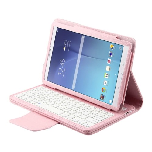 Etui Klawiatura Bluetooth Samsung Galaxy Tab E 9.6 różowa
