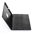 Etui Podświetlana Klawiatura TouchPad do iPad 10.2 czarna