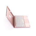 Etui Podświetlana Klawiatura TouchPad do iPad 10.2 7/8/9 złoty róż
