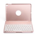 Podświetlana Klawiatura Etui do iPad 9.7 / iPad Air złoty róż