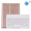 Etui Podświetlana Klawiatura Samsung Galaxy Tab S6 T860 T865 złoty różowy