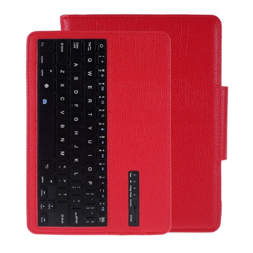 Etui Klawiatura Bluetooth Samsung Galaxy Tab S6 10.5 czerwona