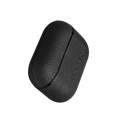 Piękne Skórzane Etui QIALINO do AirPods Pro czarne