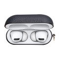 Piękne Skórzane Etui QIALINO do AirPods Pro granatowe