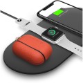Piękne Skórzane Etui QIALINO do AirPods Pro czerwone
