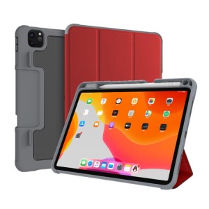 MUTURAL Pancerny Pokrowiec Etui iPad Pro 11 2020/2021 czerwony