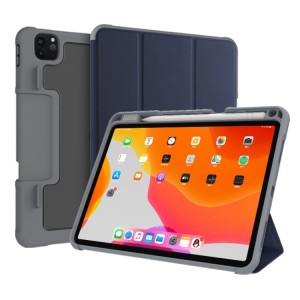 MUTURAL Pancerny Pokrowiec Etui iPad Pro 11 2020/2021 granatowy