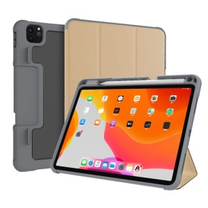 MUTURAL Pancerny Pokrowiec Etui iPad Pro 11 2020/2021 złoty