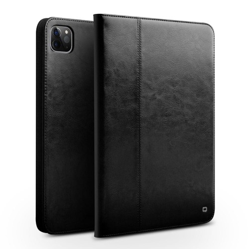 Skórzany Pokrowiec Smart Cover QIALINO do iPad Pro 11 2020 czarny
