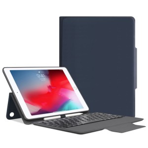 MUTURAL Etui Slim Klawiatura Bezprzewodowa do iPad 7/8 10.2 granatowa
