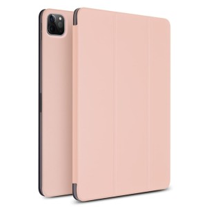 Magnetyczne Etui Smart Cover QIALINO iPad Pro 11 2020 różowy