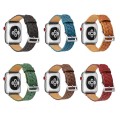 Skórzany Pleciony Pasek do Apple Watch 42/44mm