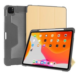 MUTURAL Pancerny Pokrowiec Etui iPad Pro 12.9 2020/2021 złoty