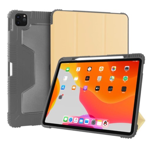 MUTURAL Pancerny Pokrowiec Etui iPad Pro 12.9 2020 złoty