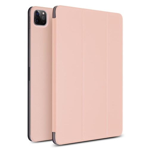 Magnetyczne Etui Smart Cover QIALINO iPad Pro 12.9 2020 różowy