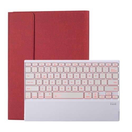 Etui Podświetlana Klawiatura do iPad Pro 12.9 2020 czerwone