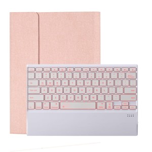 Etui Podświetlana Klawiatura do iPad Pro 12.9 2020 różowe