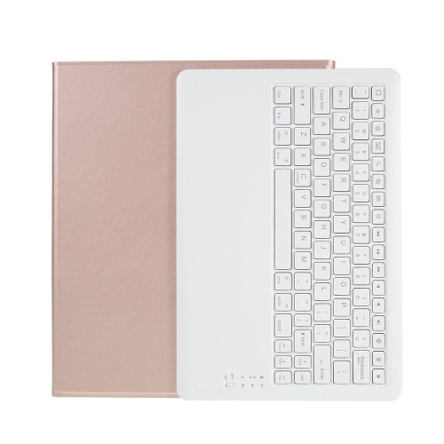 Pokrowiec Etui Klawiatura do iPad Pro 12.9 2020 różowy
