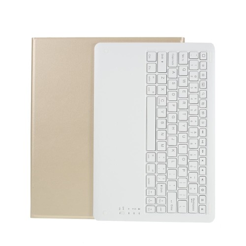 Pokrowiec Etui Klawiatura do iPad Pro 12.9 2020 złoty