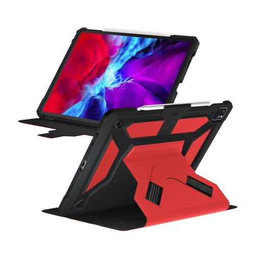 Pancerne Etui Pokrowiec do iPad Pro 12.9 2020 czerwony
