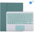 Zielone Etui Klawiatura Bezprzewodowa Gładzik do iPad 10.2