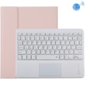 Różowe Etui Klawiatura Bezprzewodowa Gładzik do iPad 9