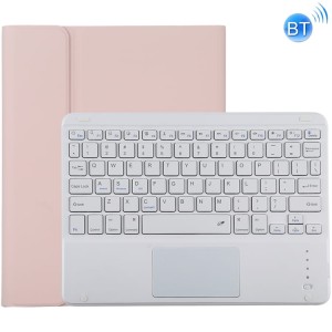 Różowe Etui Klawiatura Bezprzewodowa Gładzik do iPad 10.2 7/8/9