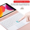 Różowe Etui Klawiatura Bezprzewodowa Gładzik do iPad 10.2