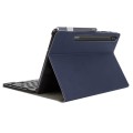 Granatowe Etui Podświetlana Klawiatura Samsung Galaxy Tab S7 T870 T875