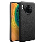 Skórzane Etui Plecki QIALINO do Huawei Mate 30 czarne
