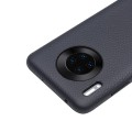Skórzane Etui Plecki QIALINO do Huawei Mate 30 granatowe